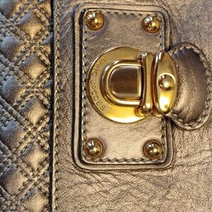 Marc Jacobs Gray Leather Bag